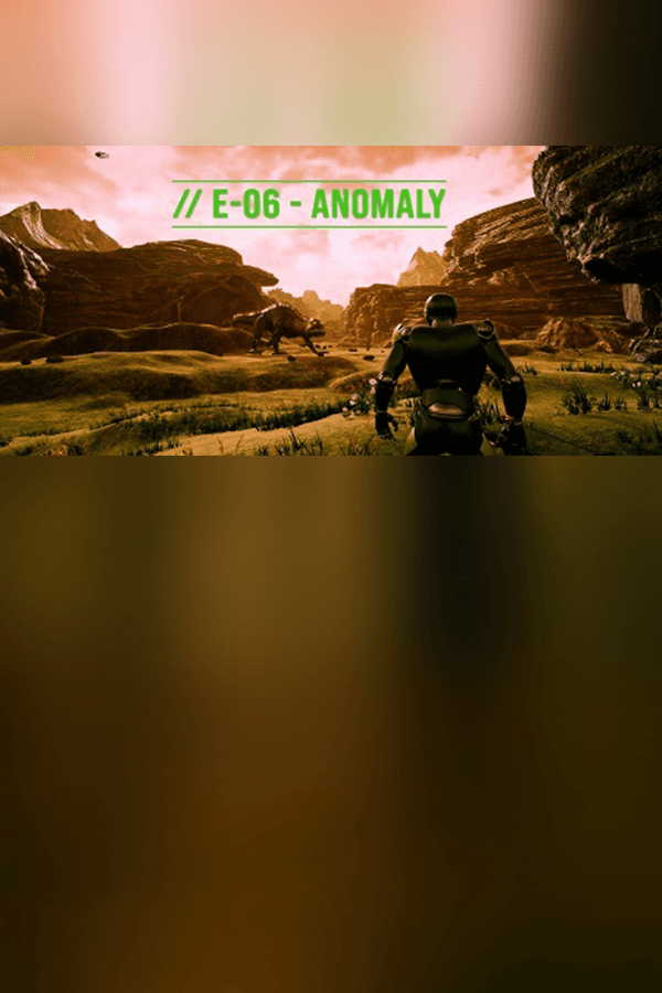 Jaquette de E06-Anomaly