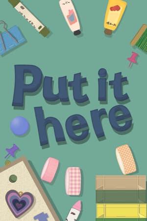 Jaquette de Put it here