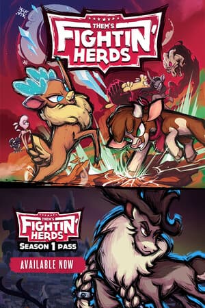 Jaquette de Them's Fightin' Herds